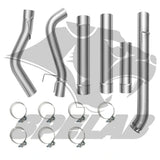 4"/5" Downpipe-Back 2019-2023 6.7 Cummins w/DPF Delete/Race Pipe | SPELAB SPELAB