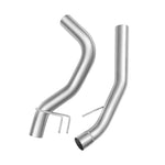4" Downpipe-Back 2008-2010 Ford 6.4 Powerstroke DPF Delete Race Pipe | SPELAB SPELAB