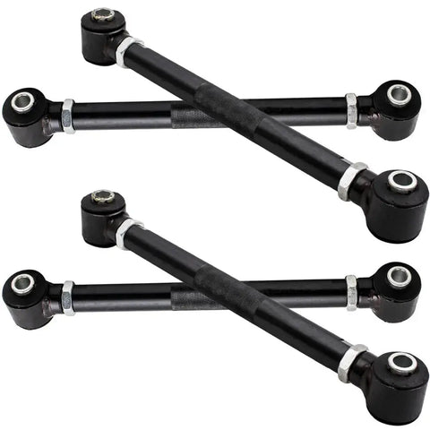 4 Pcs Rear Control Arms compatible for Acura Tsx 2004-2008 Camber Toe Suspension Kits MAXPEEDINGRODS
