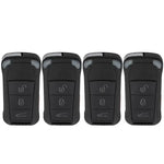 4 Set For 11-16 Porsche Cayenne Remote Keyless Car Key Fob KR55WK50138 3+1Btns ECCPP