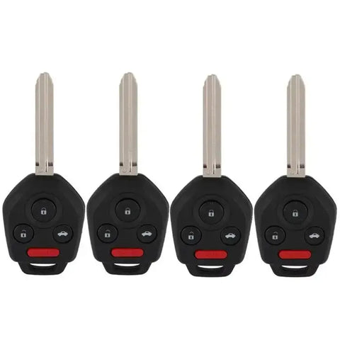 4 Set Remote Keyless Car Key Fob For Subaru Impreza Forester CWTWBU766 G Chip ECCPP