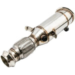 4 Turbocharged Turbo Downpipe compatible for BMW N26 220i 228i 320i 328i 2.0T 2.0L 2012-19 MaxpeedingRods