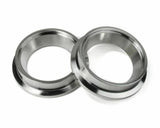44mm Wastegate Flange Set TiAL MV-R MVR Inlet + Outlet Vband Insert Clamp Ring JackSpania Racing