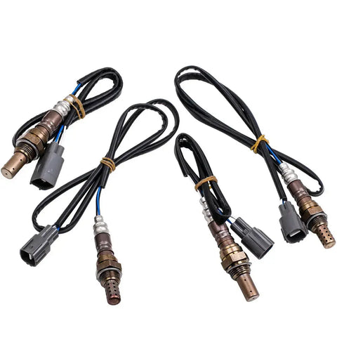 4x Air Fuel Ratio Oxygen Sensor Complete set compatible for Toyota Rav4 2001 2002 2003 MAXPEEDINGRODS