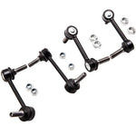 4x Front and Rear Stabilizer Sway Bar End Links compatible for Chevy Trailblazer 2004-2007 MAXPEEDINGRODS