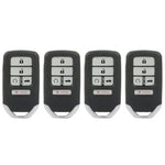 4x Keyless Entry Remote Key Fob Replacement for 2016-2018 Honda Civic KR5V2X V44 ECCPP