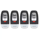 4x Keyless Entry Replacement Key Fob For 2013 2014 2015 2016 Audi Q5 IYZFBSB802 ECCPP