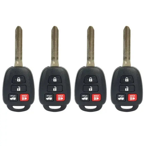 4x Replacement Keyless Remote Key Fob Fits 2014-2016 Toyota Highlander GQ4-52T H ECCPP