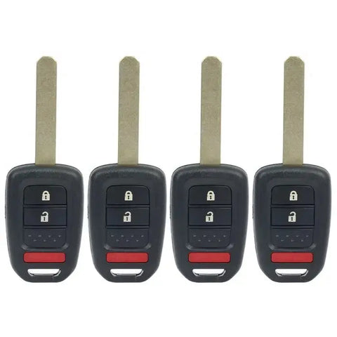 4x Replacement Keyless Uncut Entry Remote Head Key Bob MLBHLIK6-1T Fits 13 Honda ECCPP