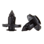 50pcs fender retainer nylon black fasteners carclips for Mitsubishi #01553-09321 ECCPP