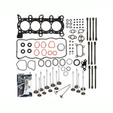 Head Gasket Set Intake Exhaust Valves Fit 06-11 Honda Civic 1.8 SOHC R18A1 R18A4