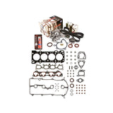 Head Gasket Set Timing Belt Kit Water Pump Fit 99-00 Mazda Protege 1.8 FP