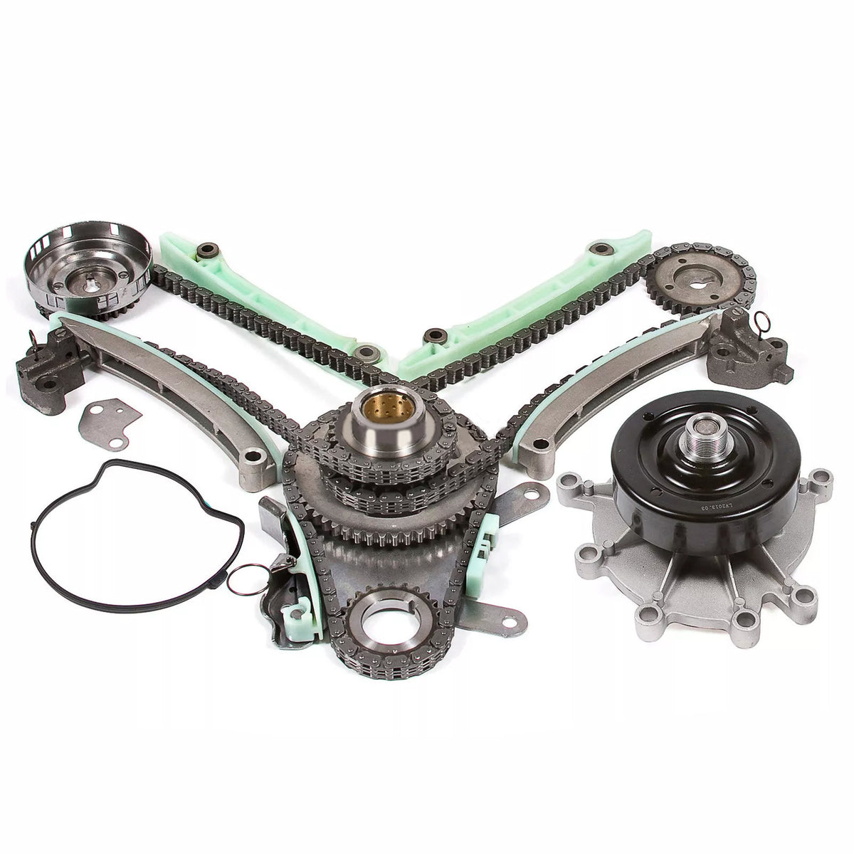 Mizumo Auto MA-4216911888 Timing Chain Kit (NGC) Kit Water Pump Oil Pump Compatible With/For 03-08 Dodge Jeep 4.7L SOHC - Foto 11