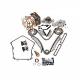 Timing Chain Kit Water Pump Oil Pump Cover Gasket Fit 98-99 Chrysler Dodge 2.7