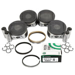 Pistons w/ Rings fit 02-05 Subaru Impreza WRX Saab Turbo 2.0L DOHC EJ20