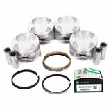 Pistons w/ Rings fit 93-97 Geo Prizm Toyota Corolla 1.6L DOHC 4AFE 16V