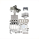 Head Gasket Set Valves Timing Belt Kit Fit 01-05 Honda Civic 1.7L SOHC D17A1