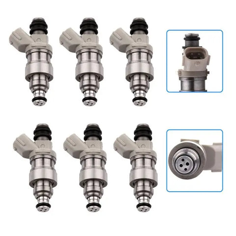 6 Fuel Injectors For Lexus ES300 For Toyota Camry 3.3L 4Runner Tacoma T100 3.4L ECCPP