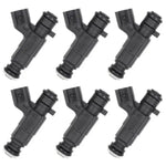 6 New Fuel Injectors For 2005-2006 Cadillac STS SRX CTS 3.6L 125-71159 4Hole ECCPP