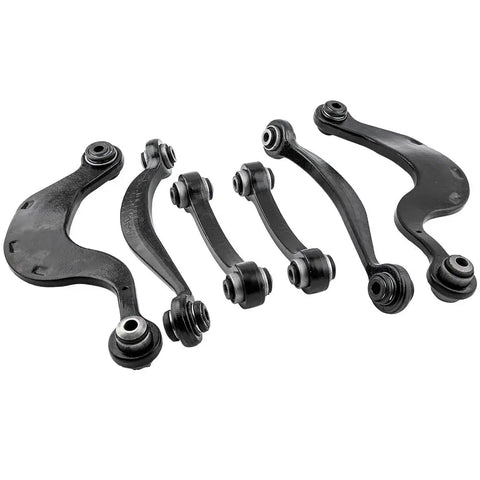 6pcs Rear Upper Control Arm Kit LHRH compatible for GMC Acadia compatible for Buick Enclave 07-15 3.6L MAXPEEDINGRODS