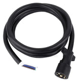7 Way Trailer Plug Wire Connector Inline Cord 7 Pin Inline Harness Kit RV Blade EB-DRP