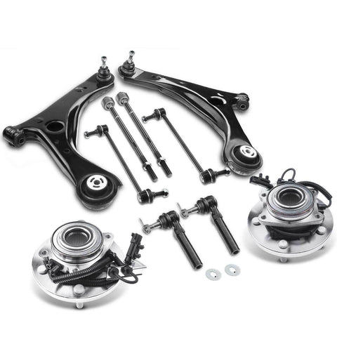 10x Front Wheel Bearing Control Arm Ball Joint Kit for Volkswagen Chrysler Dodge