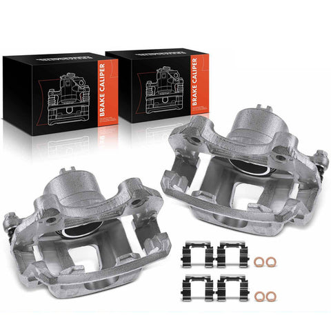 2x Brake Caliper with Bracket for Nissan Altima Maxima Sentra Infiniti I30 Front