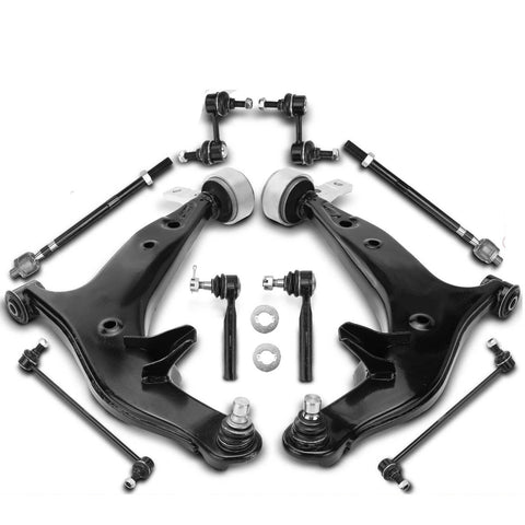 10x Front&Rear Control Arm & Ball Joint Assembly Sway Bar Link for Nissan Quest