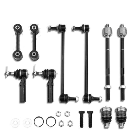 10x Front&Rear Stabilizer Bar Link w/Ball Joint Tie Rod End for Chrysler Voyager