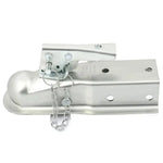 High Quality 1-7/8" Ball 2" Channel Straight Coupler With Chain ZINC 2000LBS 160960 ECCPP