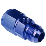 10An An10 An-10 Male-Female 1/8" Npt Port Blue Aluminum Anodize Fitting Adapter DNA MOTORING