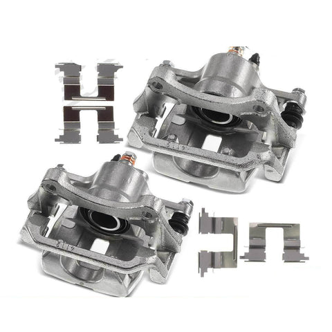 2x Rear Driver & Passenger Brake Caliper w/ Bracket for Toyota Highlander 08-13
