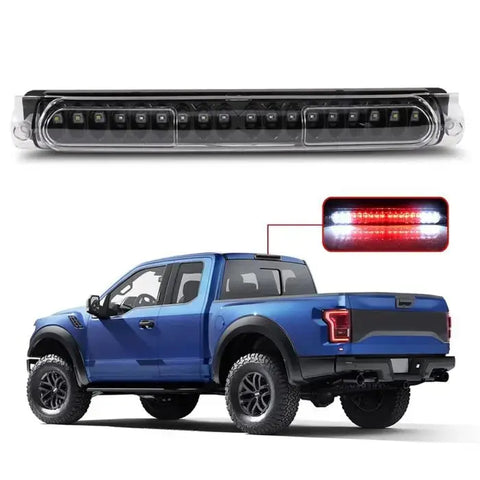 For 00-05 Ford/97-03 F-150 Excursion LED 3rd Tail Brake Light Cargo Lamp Black ECCPP