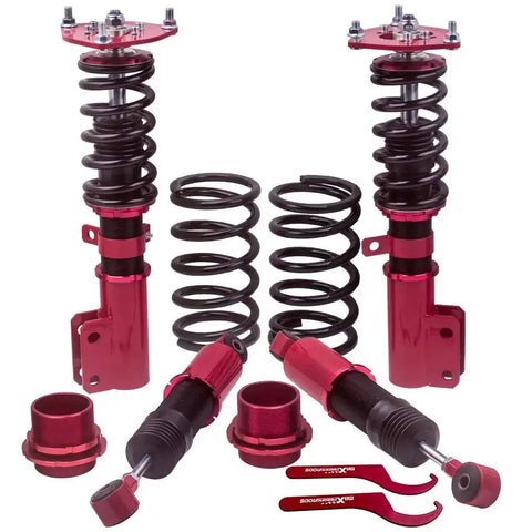Adj. Height Coilovers Kit compatible for Hyundai Veloster 2013-15 1.6L Shocks Absorber MAXPEEDINGRODS