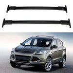 Aluminum Luggage Roof Rack Cross Bar Carrier Adjustable For 17-18 Ford Escape ECCPP