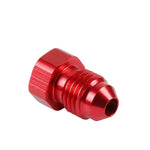 An3 An-3 Flare Bolt Red Aluminum Anodized Nut Plug Bolt Lock Fitting Adapter DNA MOTORING