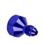 An6 An-6 Female Flare To Male An4 An-4 Blue Aluminum Anodized Fitting Adapter DNA MOTORING
