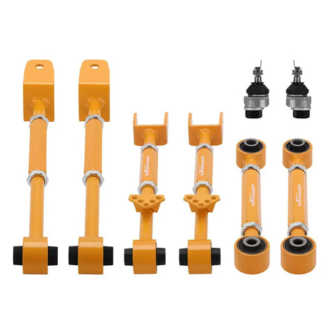 Adjustable Control Camber Arms Toe Kit w/Ball Joints compatible for Acura TSX 2009-2013 MAXPEEDINGRODS