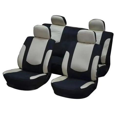 Seat Cover Black/Beige-10PCS ECCPP