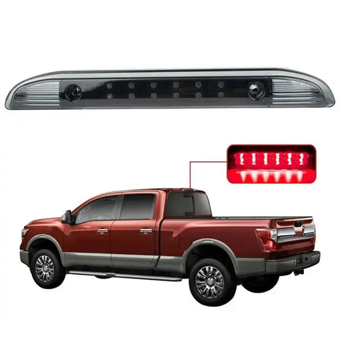 Black Housing LED 3RD Brake Light Tail Lamp For Nissan Frontier Pickup 01-04 ECCPP