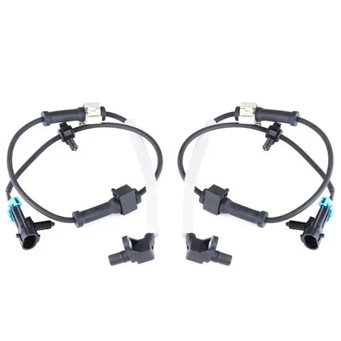 Both New Front ABS Wheel Speed Sensor Fits Chevrolet Silverado 3500 2001-2006 ECCPP