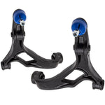 Pair Front Lower Control Arms w/ Bushings compatible for Porsche Cayenne 2008-2010 MAXPEEDINGRODS