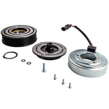 Compatible for AC A/C Compressor Clutch Repair Kit Coil Pulley compatible for Nissan Murano 2009-2013 MAXPEEDINGRODS