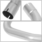 Axle-Back Exhaust w/4 in. OD Stainless Steel Muffler Tips <br>15-17 Ford Mustang 5.0L
