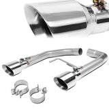 Axle-Back Exhaust w/4 in. OD Stainless Steel Muffler Tips <br>15-17 Ford Mustang 5.0L