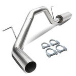 Catback Exhaust System w/Louvered Core Muffler <br>04-06 Nissan Titan 3 in. OD