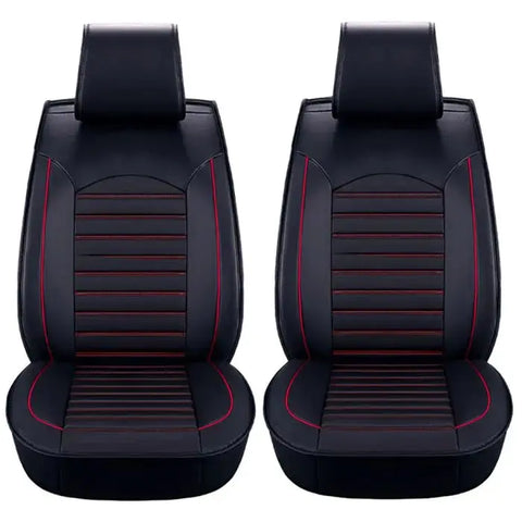 Car 5 Seat Covers Full Set Waterproof Leather Universal For Auto Sedan SUV Truck 169609 ECCPP