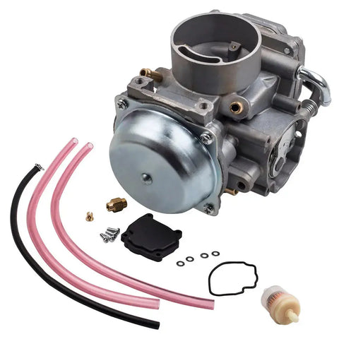 Carburetor Carby Kit compatible for Suzuki QuadRunner LTF250 13200-19B63 1990-1996 92 93 95 MaxpeedingRods