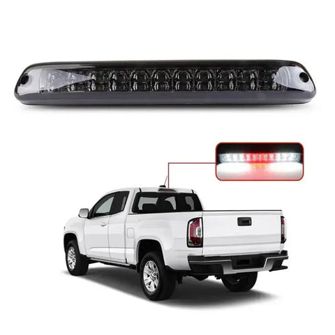 Dual Rows Led 3Rd Third Tail Brake Light W/Cargo Lamp For 04-12 Colorado Canyon ECCPP