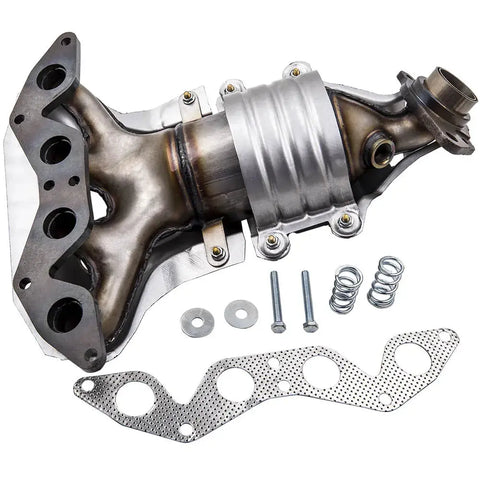 Catalytic Converter Exhaust Manifold compatible for Honda Civic 1.7L 2001-2005 4 cylinder MaxpeedingRods